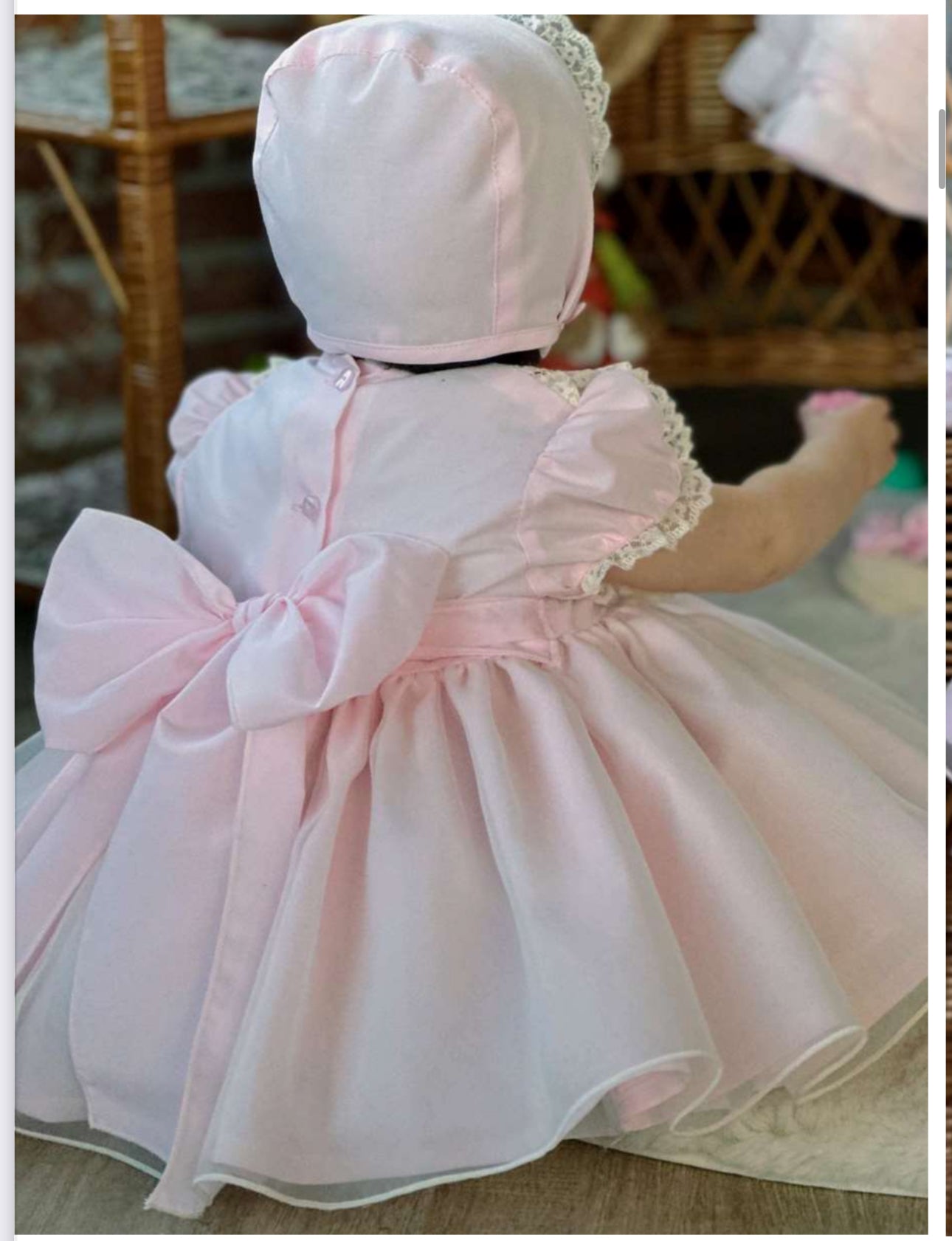 Pink Bib Dress